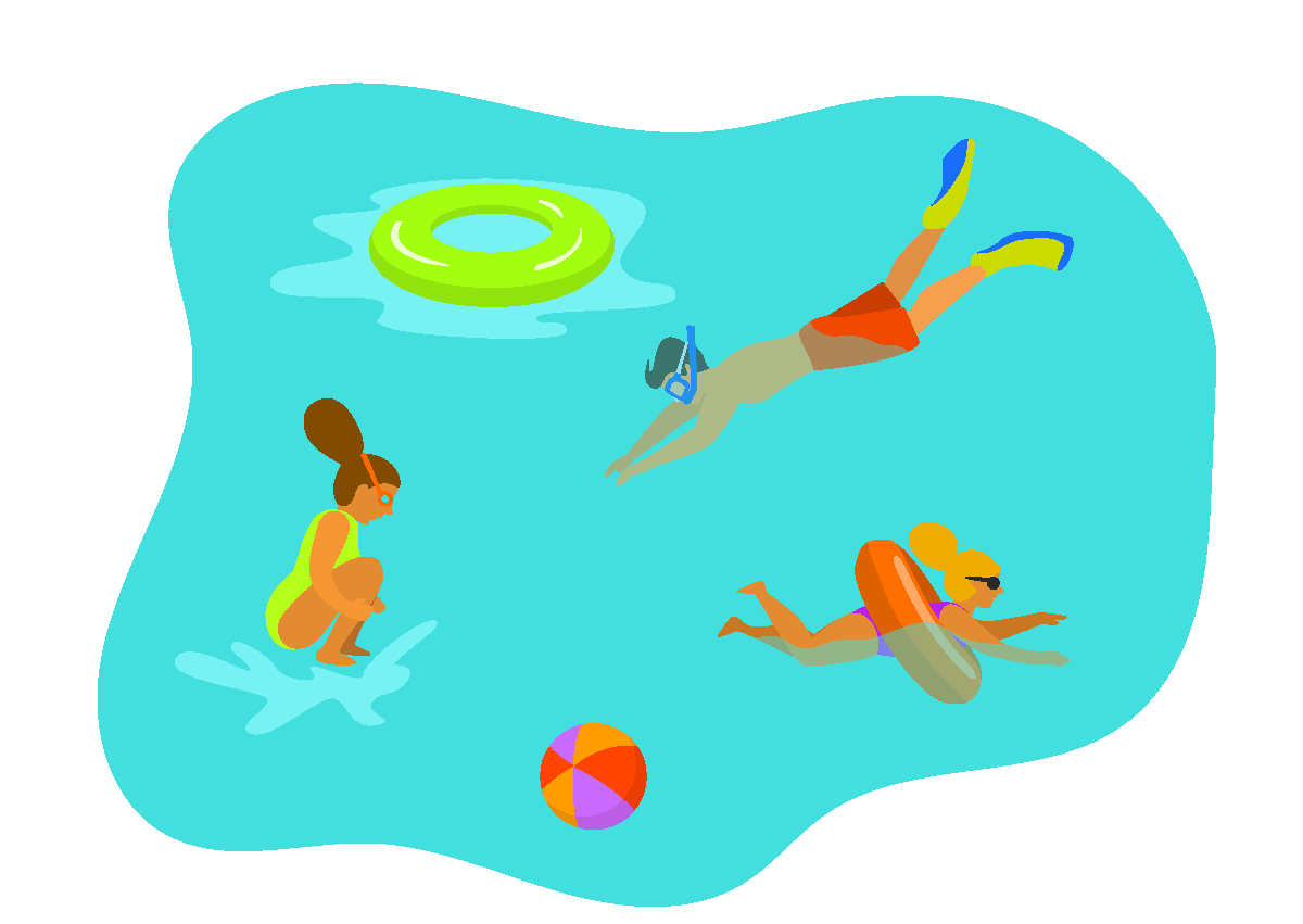 heat wave swimming